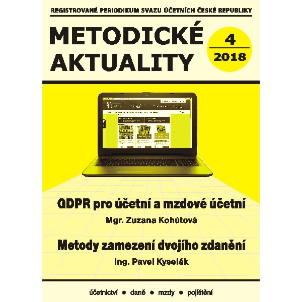 Ukázkové číslo Metodických aktualit - 2018/4