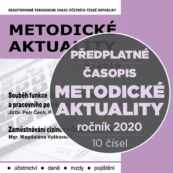 Metodické aktuality – ročník 2020