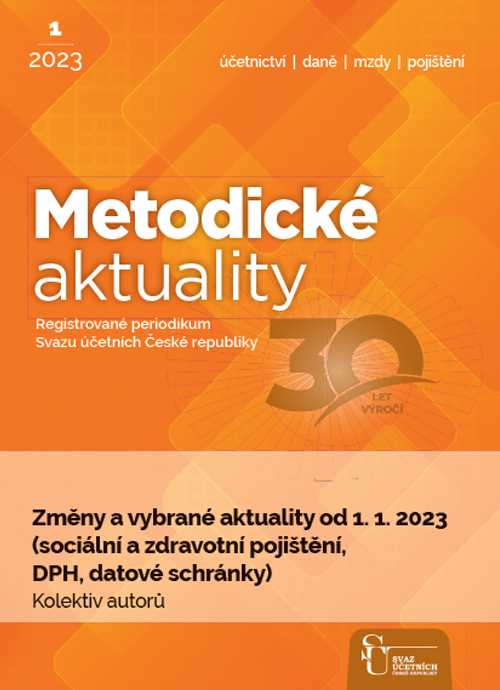 Aktuální číslo časopisu Metodické aktuality 1/2023