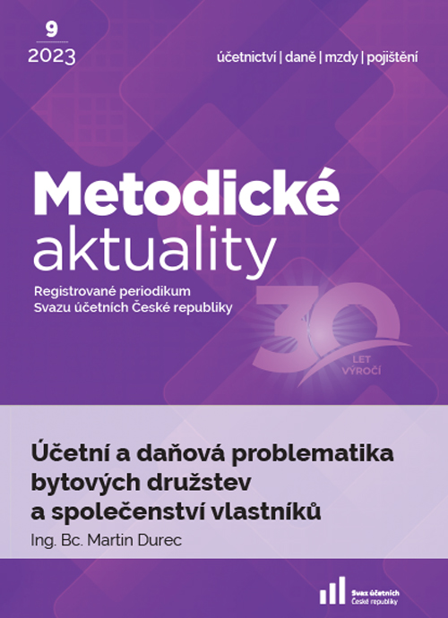 Aktuální číslo časopisu Metodické aktuality 9/2023